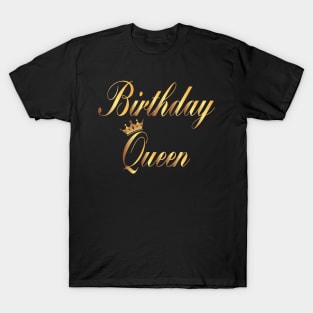 Birthday queen -birthday gifts for her T-Shirt